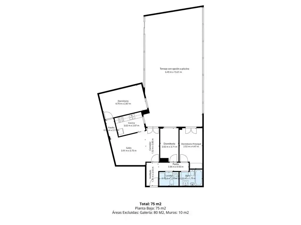 En venta planta baja con licencia turística. (Edificio Panna)