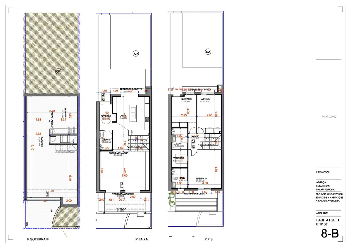 Promoción nueva en El Balcó de L’Empordà en Palau Saverdera. A partir de 418 000 €.