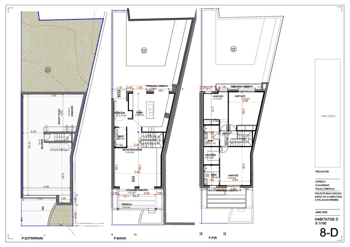 Promoción nueva en El Balcó de L’Empordà en Palau Saverdera. A partir de 418 000 €.