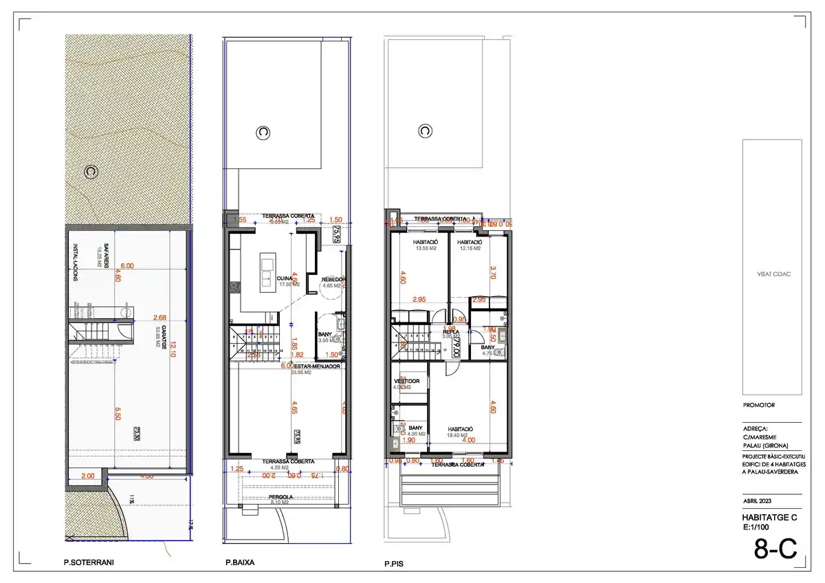 Promoción nueva en El Balcó de L’Empordà en Palau Saverdera. A partir de 418 000 €.