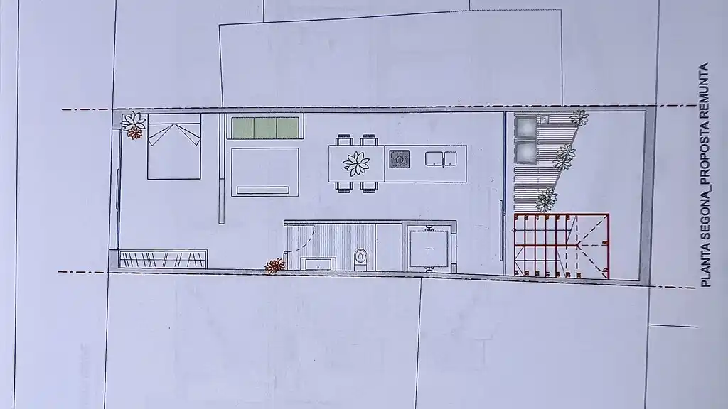 Casa adosada a reformar en Figueres con proyecto (C/Calçada de Tapis nº7).