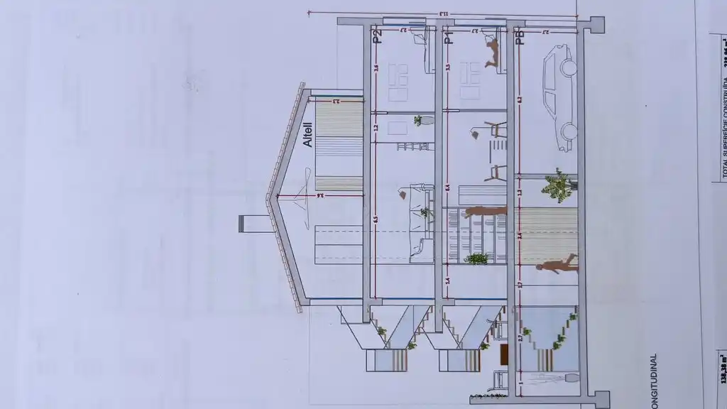 Casa adosada a reformar en Figueres con proyecto (C/Calçada de Tapis nº7).