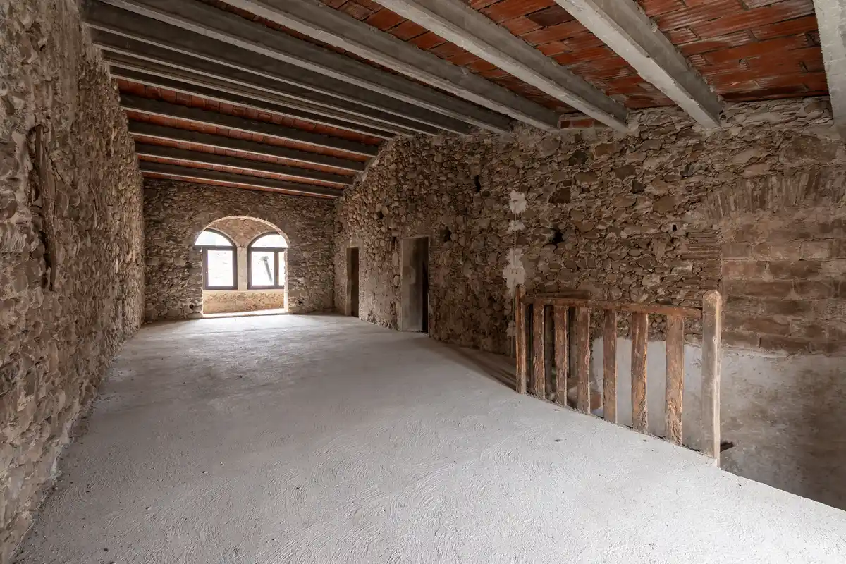 Una casa rústica con historia en el centro de Boadella