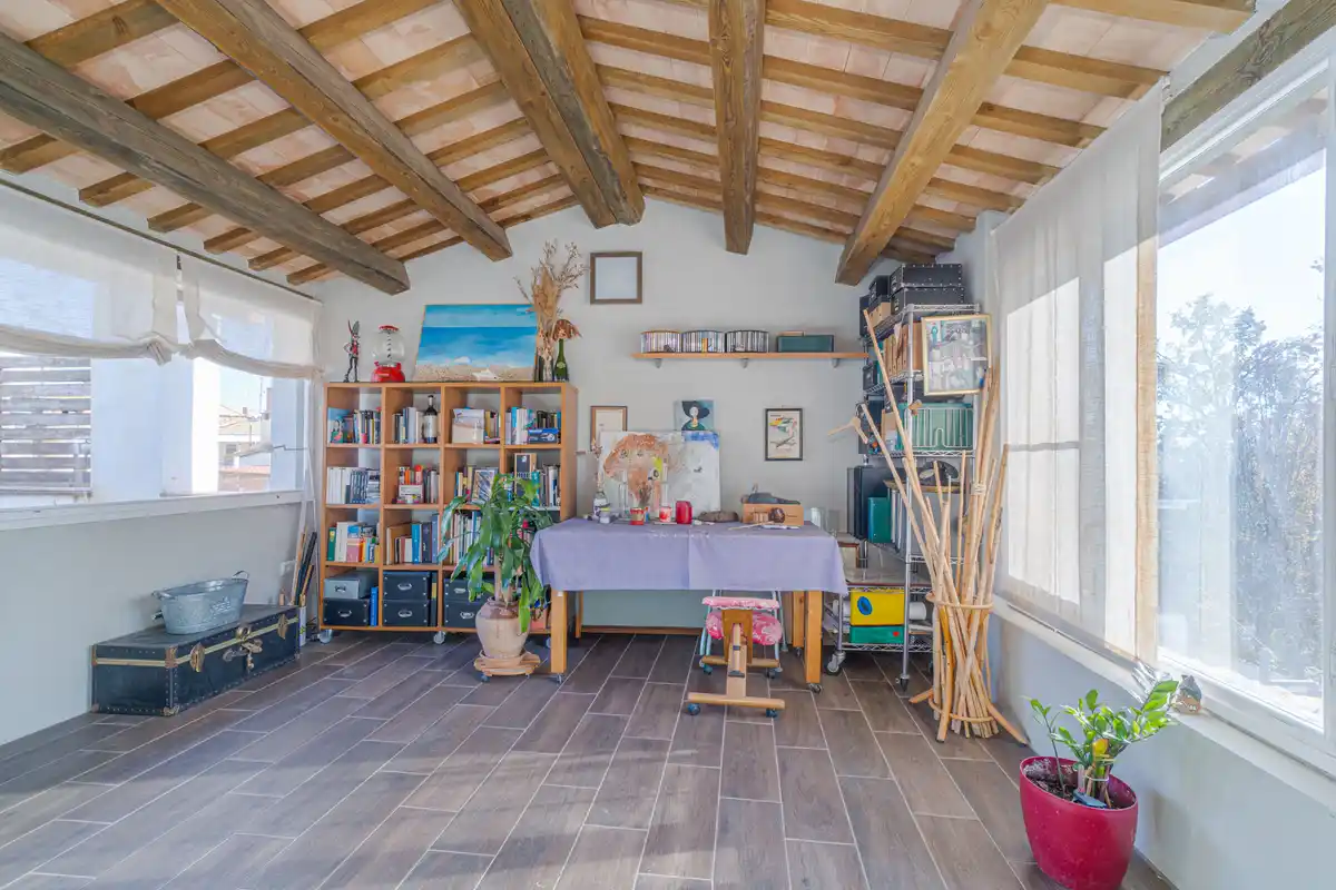 Auténtica y acogedora casa de pueblo en Sant Pere Pescador.