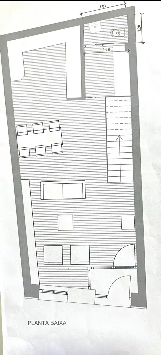 Auténtica y acogedora casa de pueblo en Sant Pere Pescador.