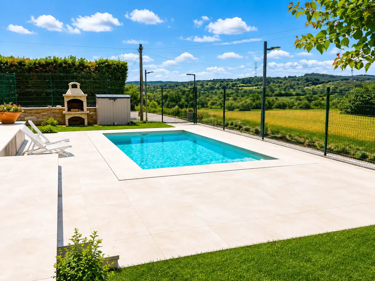Casa en venta en Bàscara con piscina, jardín y amplia parcela de 525 m²