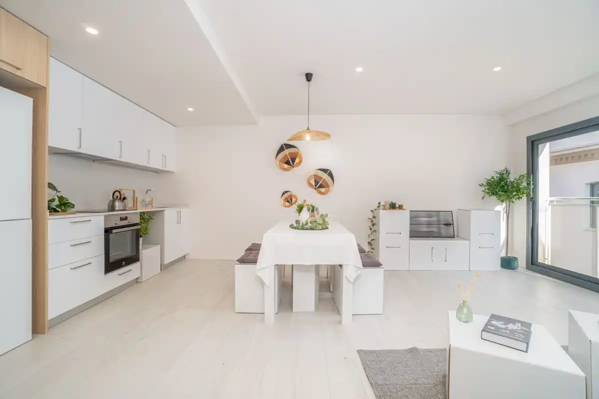 Obra Nueva. Apartamento a 15 metros de la Rambla.