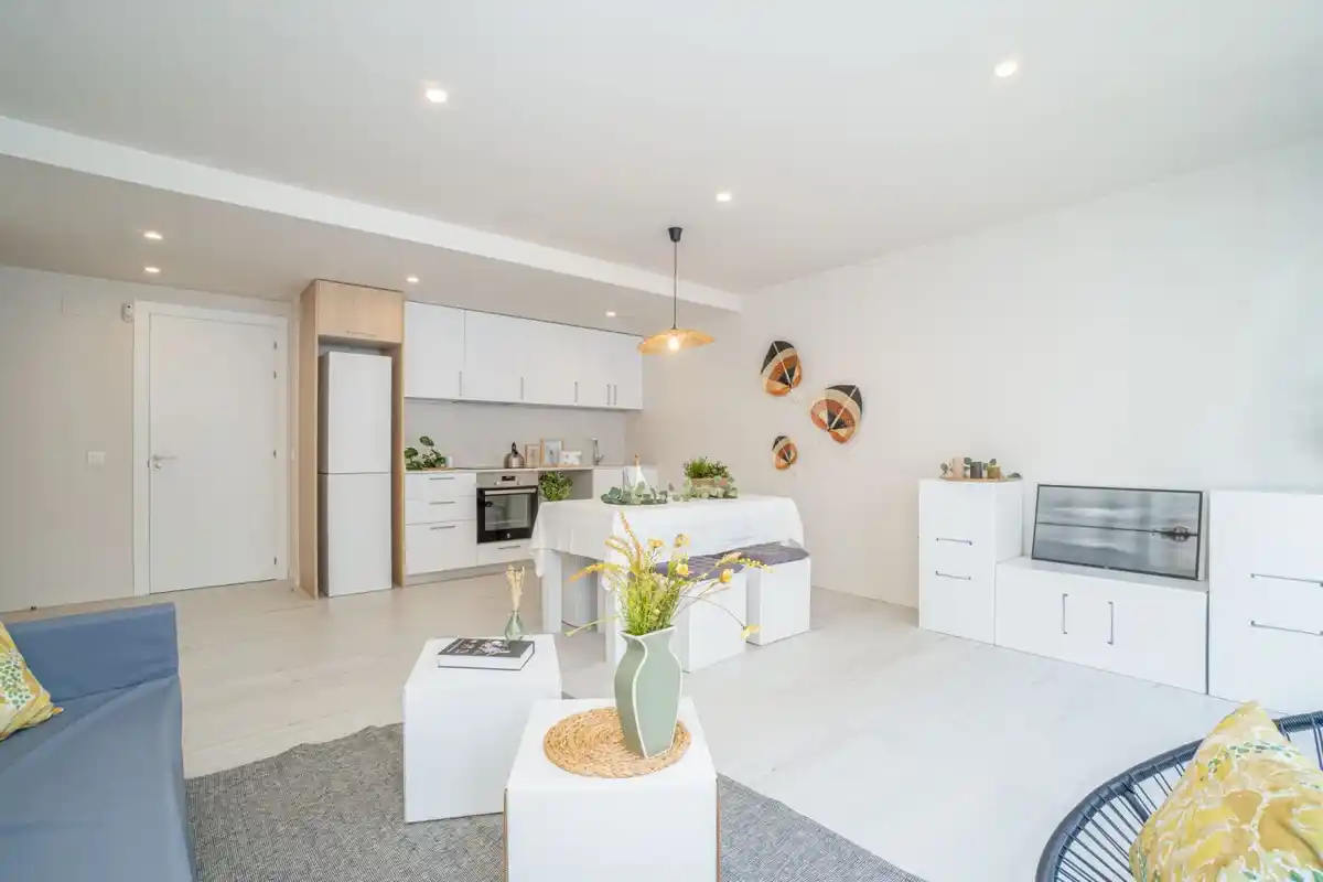 Obra Nueva. Apartamento a 15 metros de la Rambla.