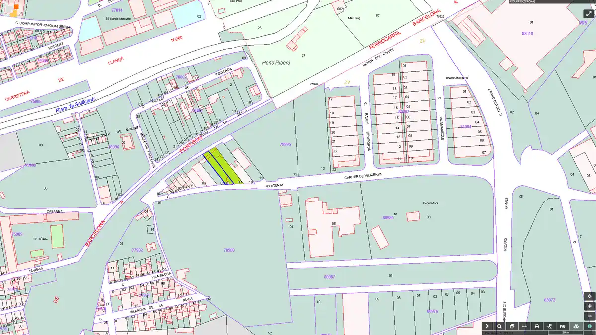 En venta parcela industrial cerca del centro de Figueres.