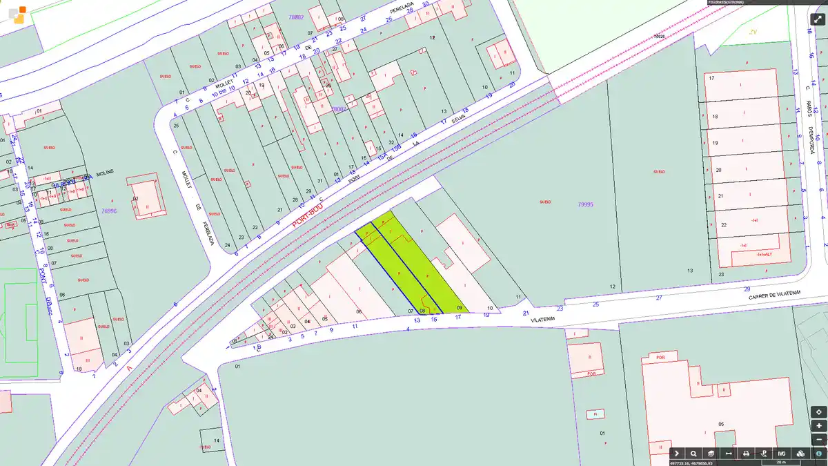 En venta parcela industrial cerca del centro de Figueres.