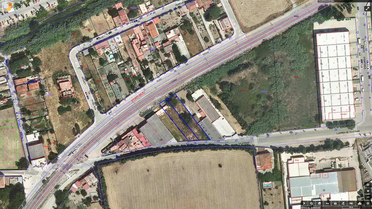 En venta parcela industrial cerca del centro de Figueres.