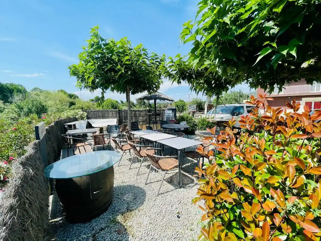 Bar restarurante en activo con vivienda más piscina en venta (Vilajuïga)