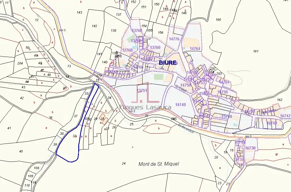 Huerto en Biure