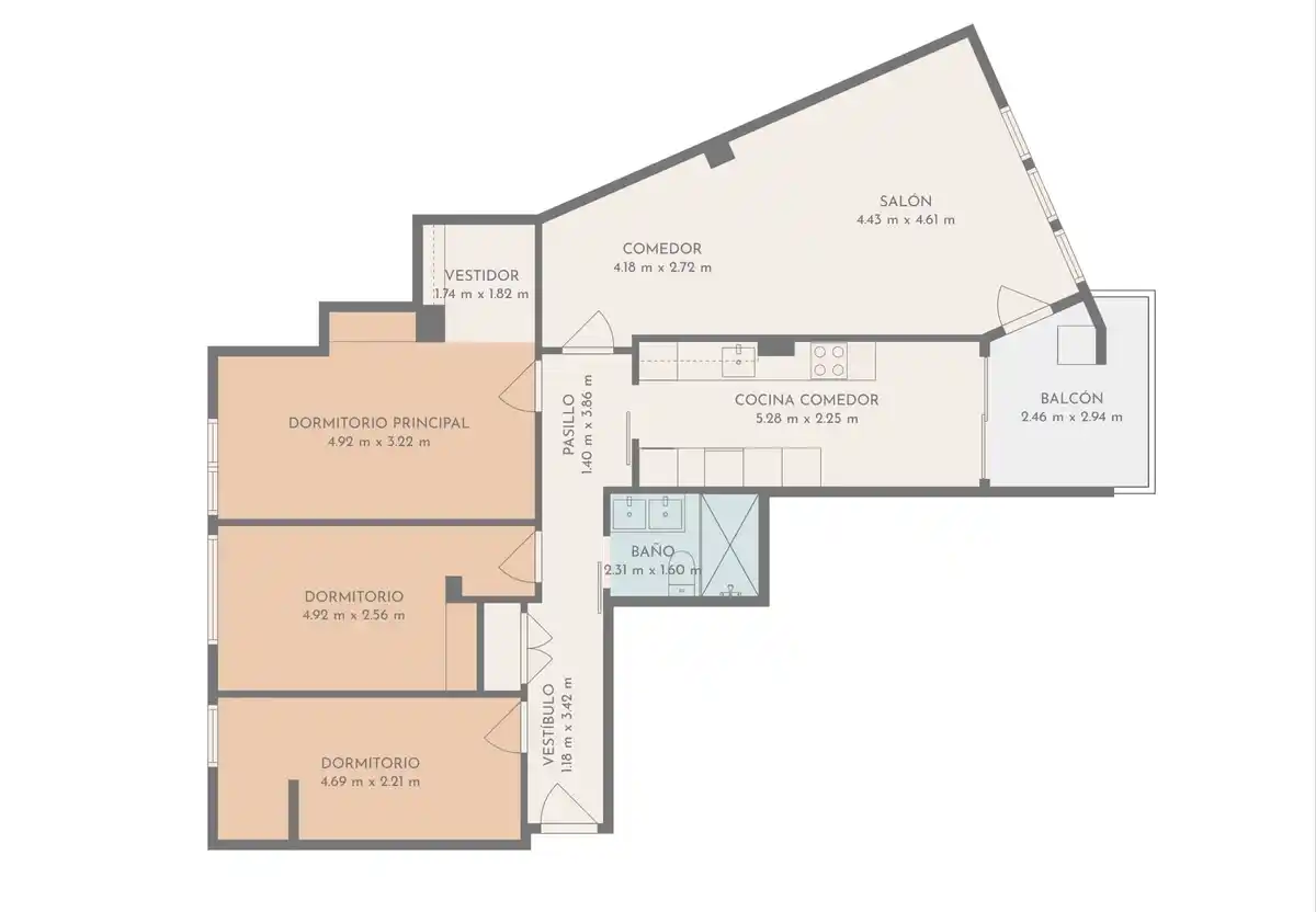 Magnífico piso en venta en Figueres (Carretera de Roses-Marca de l´Ham).